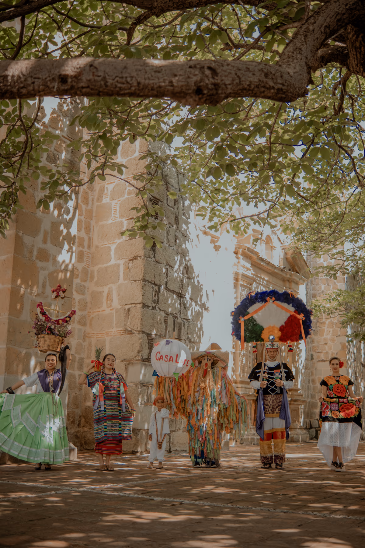 El Barrio de Jalatlaco en la ciudad de Oaxaca.