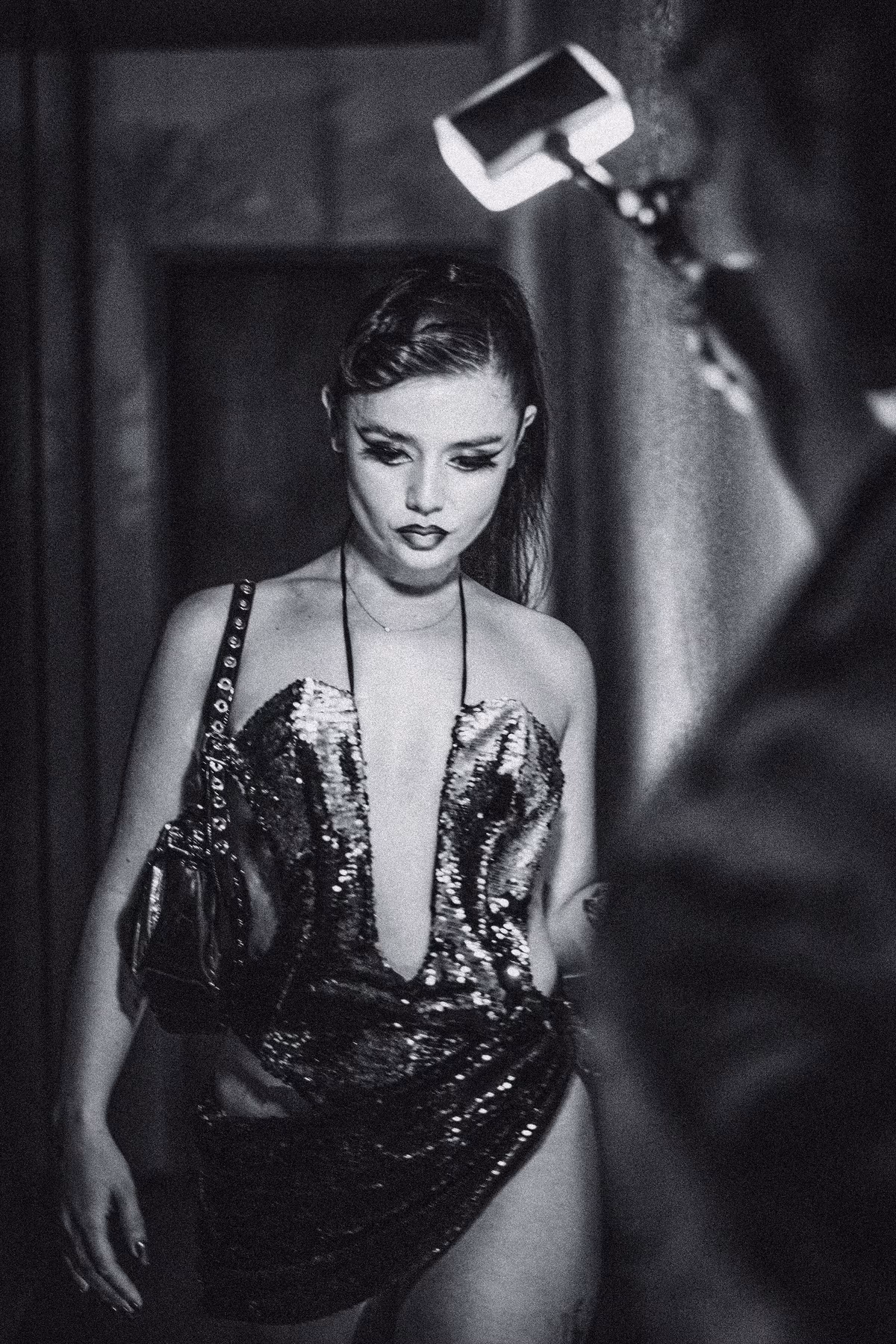 Vanessa Bon en total look de VANEBON. Fotografía por Dulce Vázquez.